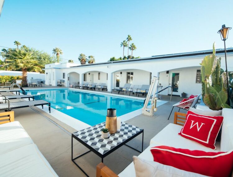 The Westcott Palm Springs pool