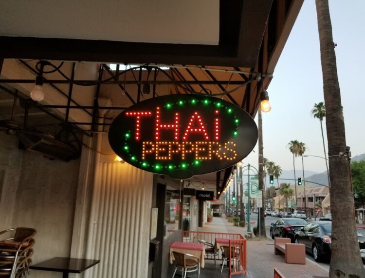 exterior restaurant sign