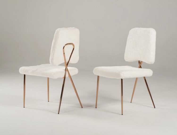 two white chairs