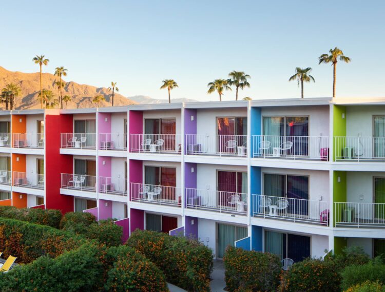 The Saguaro Palm Springs exterior rooms
