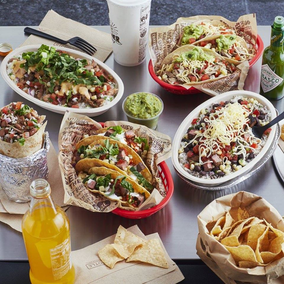 Chipotle dishes