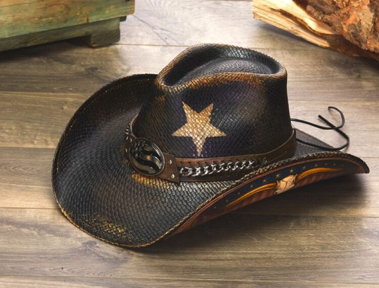 cowboy style hat