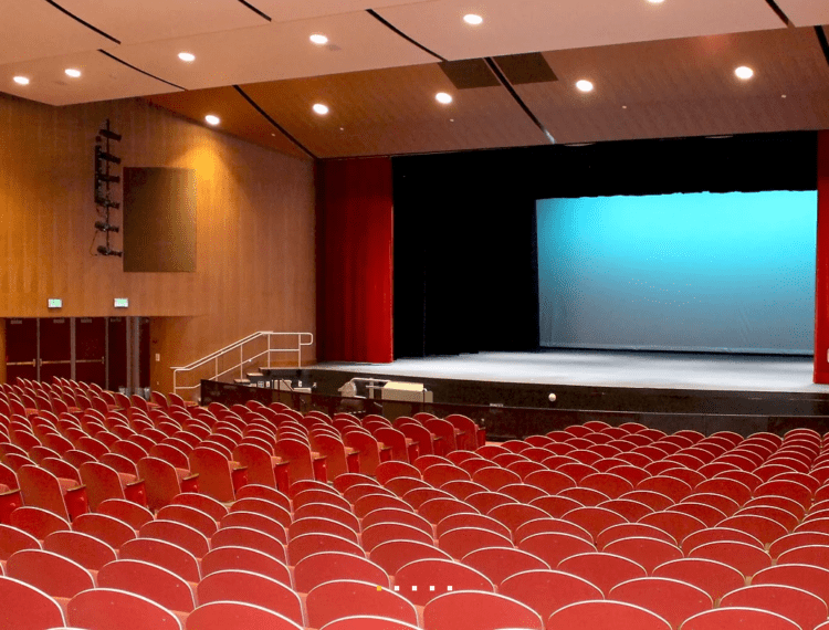 theater seating and stage