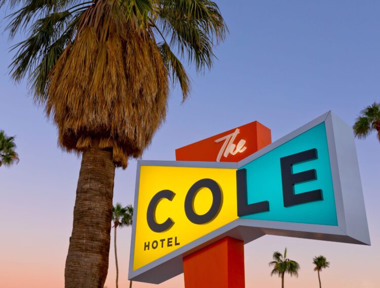 The Cole Hotel sign