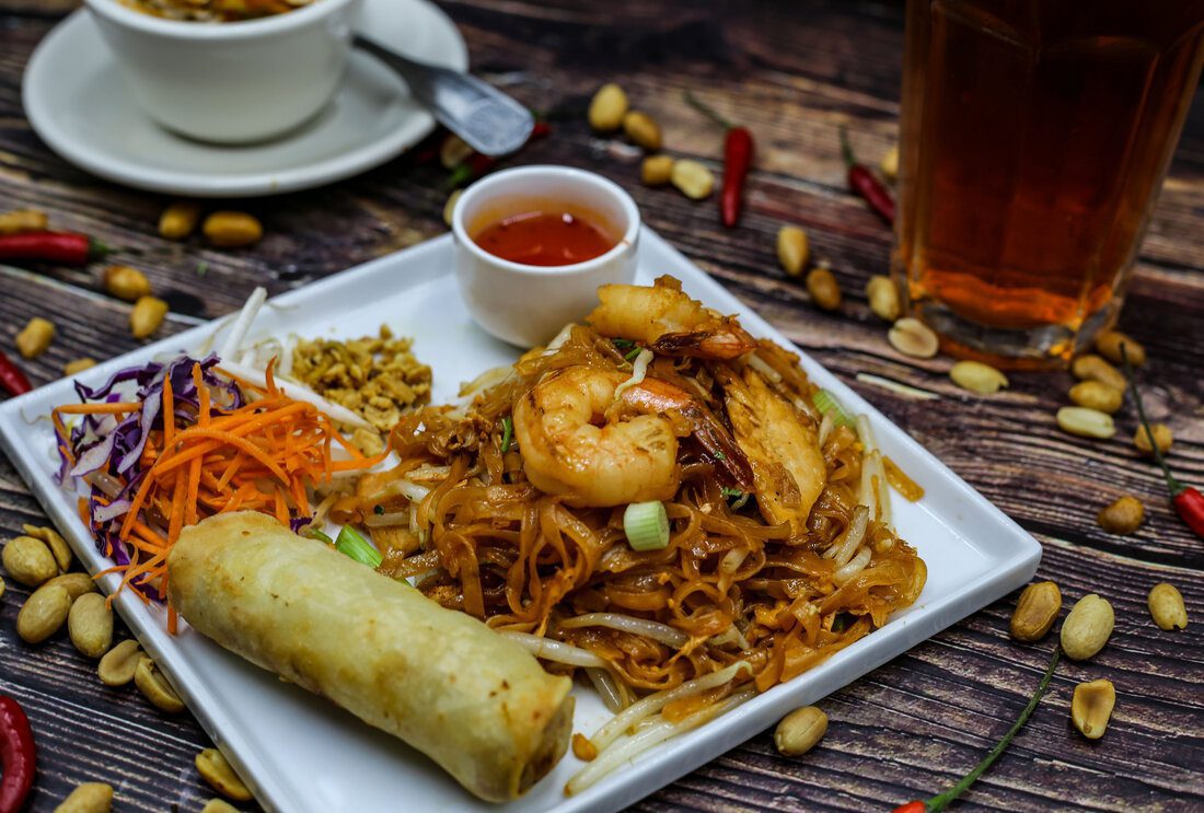 pad Thai dish