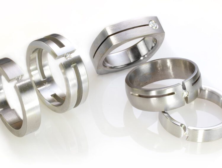 five wedding rings