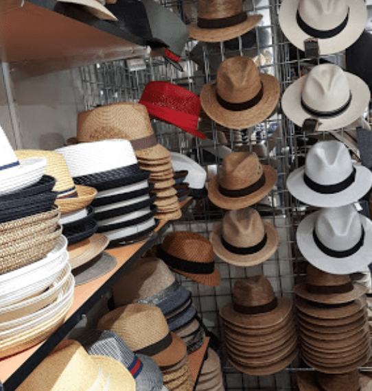 hats on display