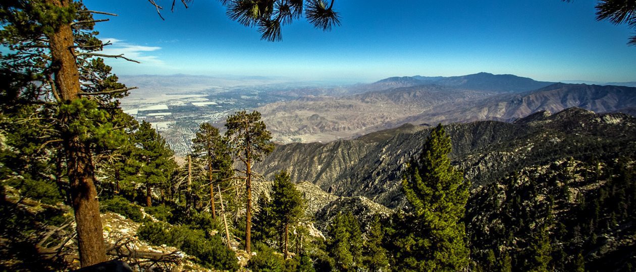 Breathtaking view of San Jacinto Mountains