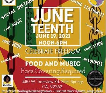 Juneteenth event flyer
