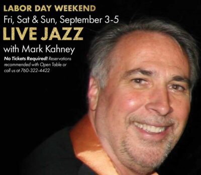 live jazz combo led by Mark S. Kahny