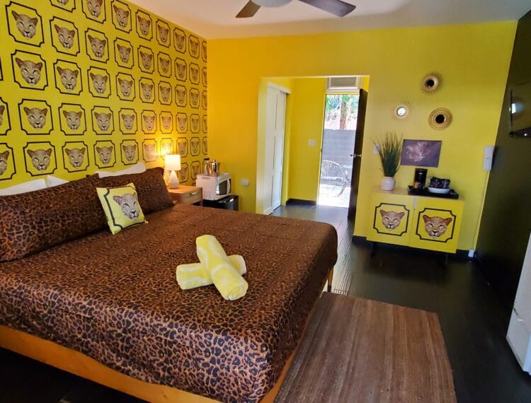 Cheetah Hotel room