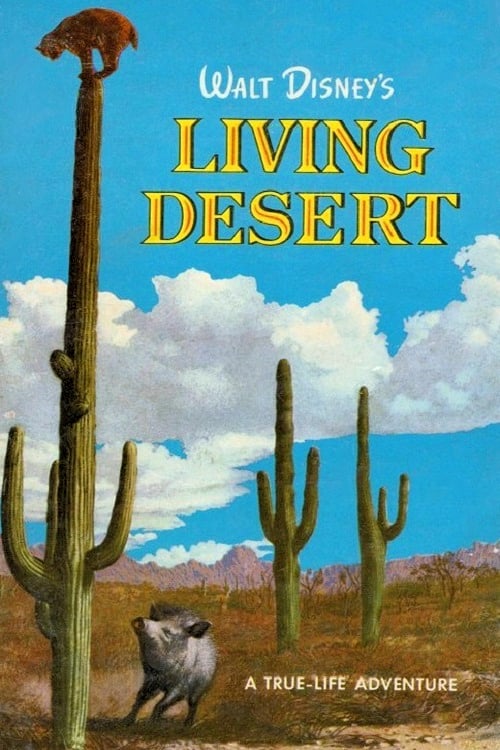 Walt Disney movie cover living desert