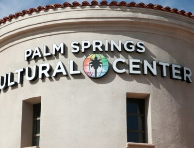palm springs cultural center sign