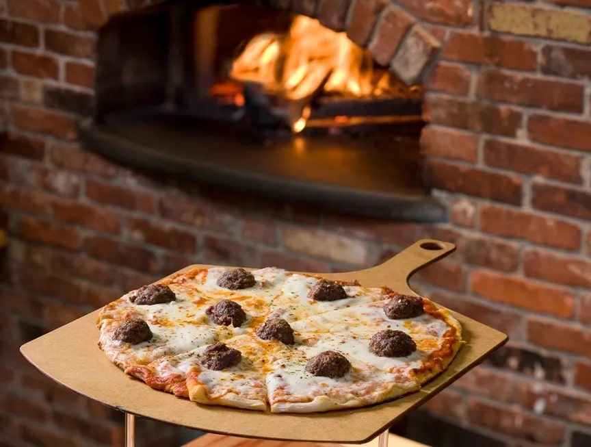 brickworks meatball _ pizza oven