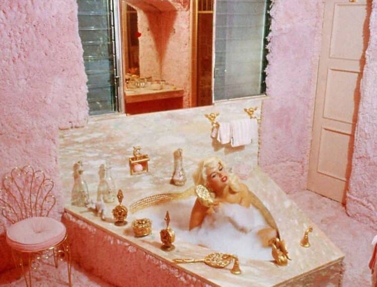 jayne mansfield's pink bathtub modernism museum
