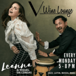 Leanna & Miguel at V Wine Lounge