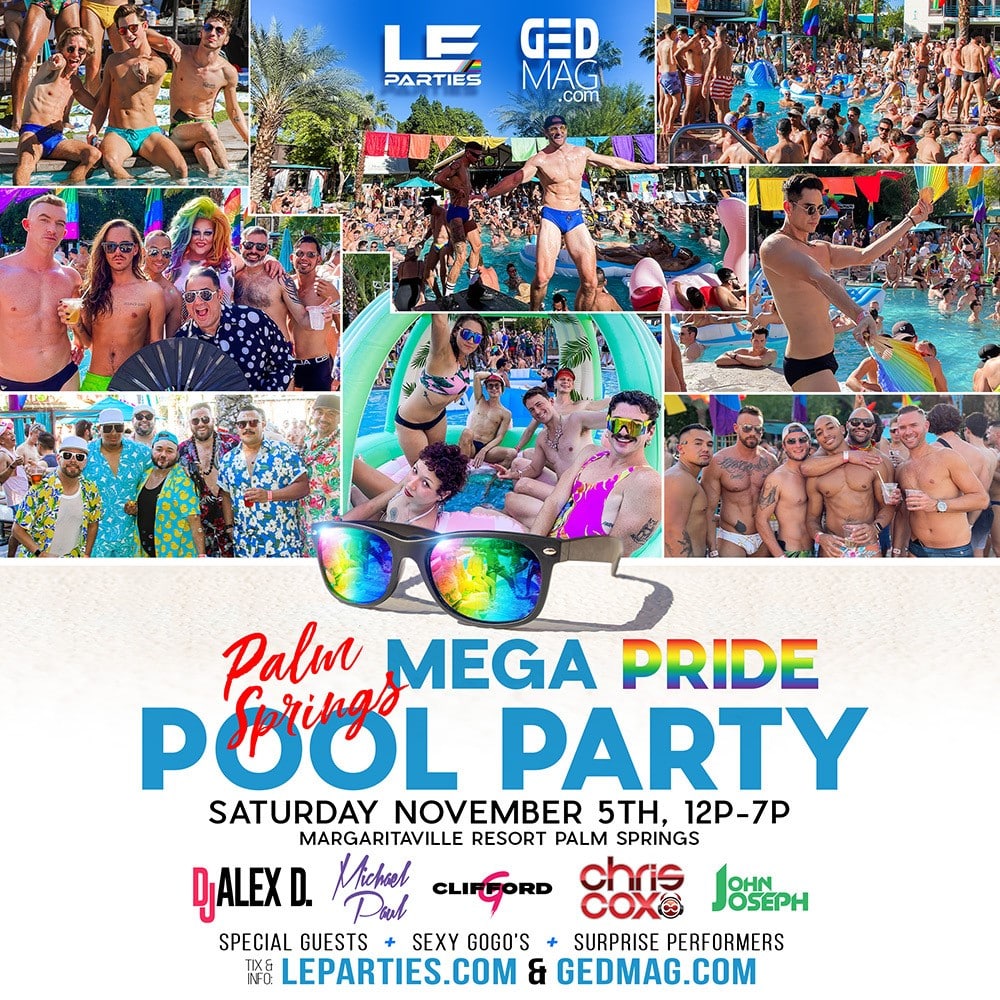 Mega Pride Pool Party at Margaritaville
