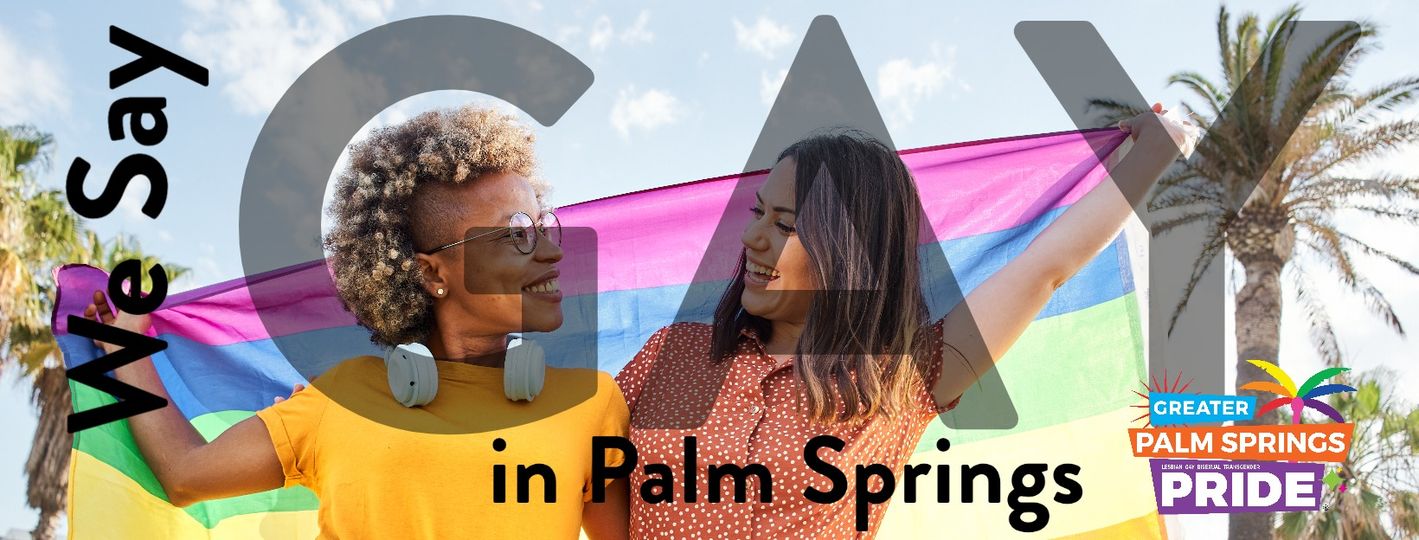 we say gay in palm springs