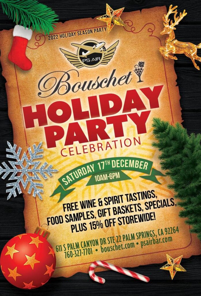 Bouschet & PS Air Bar Annual Holiday Party