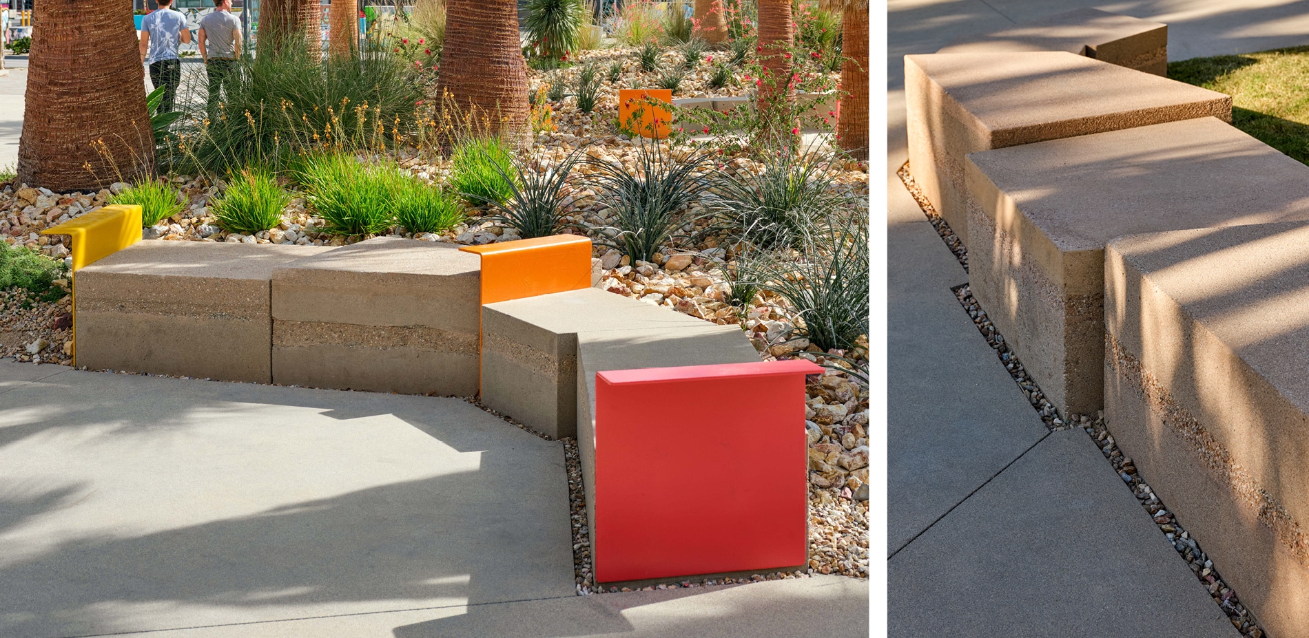 Palm Springs Downtown Park_ASLA 2022 Professional Awards_General Design_benches