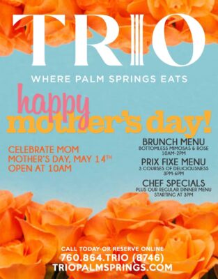 Mothers day at Trio