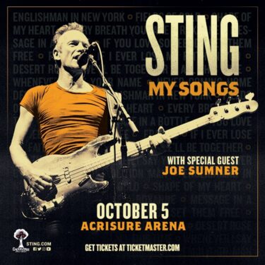 Sting: My Songs Tour 2023