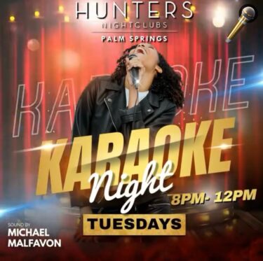 Karaoke at Hunters!