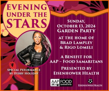 Evening Under the Stars: A garden party to benefit AAP – Food Samaritans
